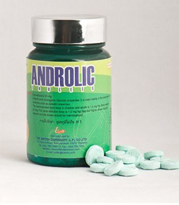 Anadrol (Androlic) 50 mg x 100 tabs British disp. (oxymetholone)
