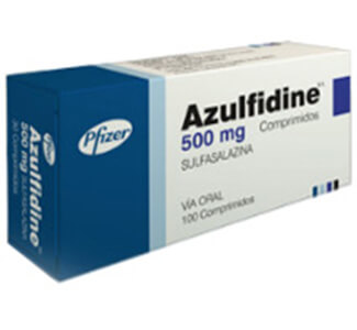 Azulfidine (Sulfasalazine) 500mg Tablets  x 1's