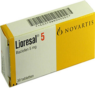 Baclofen (Lioresal) 5mg Tablets  x 1's