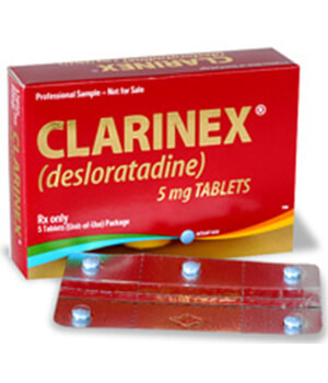 Clarinex (Desloratadine) 5mg  x 1's