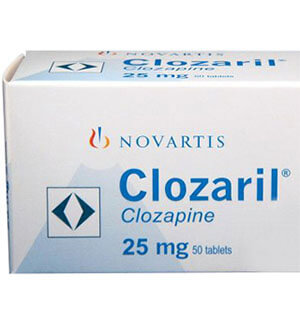Clozaril (Clozapine) 25mg Tablets  x 1's