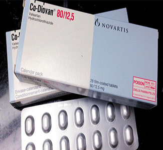 Diovan (Hydrochlorothiazide) 80/12.5mg Tablets  x 1's