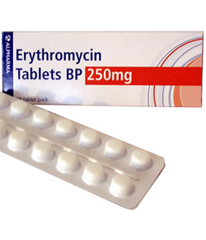 Ilosone (Erythromycin) 250mg Capsules  x 1's