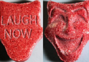 Laugh Now 220mg  MDMA  x 1's