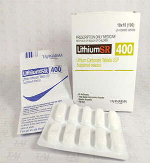 Lithium (Eskalith) SR 400 Tablets  x 1's
