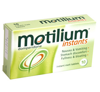 Motilium (Domperidone) 10mg Tablets  x 1's