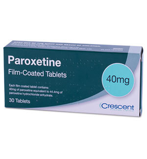 Paroxetine 40mg Tablets  x 1's