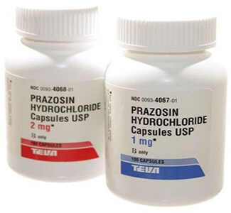 Prazosin (Minipress) 1mg 2mg Capsules  x 1's
