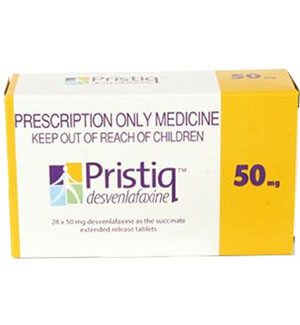 Pristiq (Desvenlafaxine) 50mg Tablets  x 1's