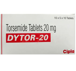 Torsemide (Demadex) 20mg Tablets  x 1's