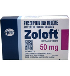 Zoloft (Sertraline) 50mg Tablets  x 1's