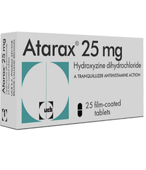 Atarax (Hydroxyzine) 25mg  x 1's