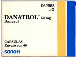Danazol (Danocrine) 50mg Tablets  x 1's