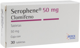 Serophene (Clomiphene) 50mg Tablets  x 1's